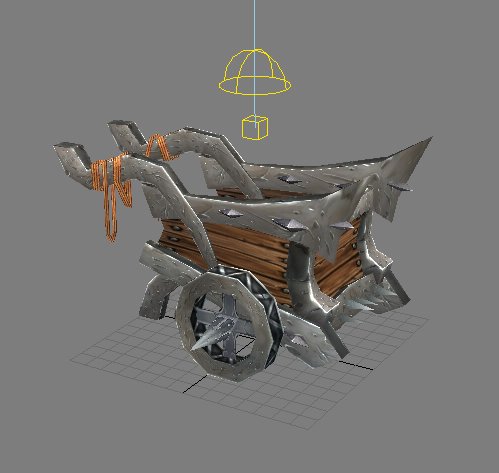 game model arena - trolleys 01 Modelo 3D .c4d .max .obj .3ds .fbx .stl .blend