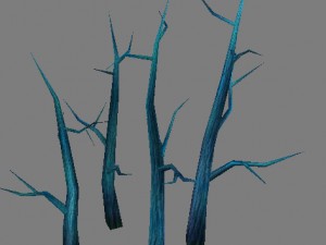 game model arena - variation tree 01 3D 모델