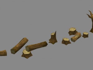 game model arena - wetland fish nest 01 01 3D Model