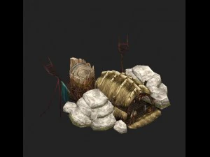 arena do gier modelowych - gniazdo ryb podmokłych 02 01 Model 3D