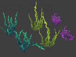 game models - poison valley scene - barbed altar 0 3D 模型