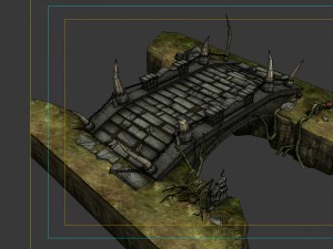 game models - poison valley scene - bridgestone 01 Model 3D