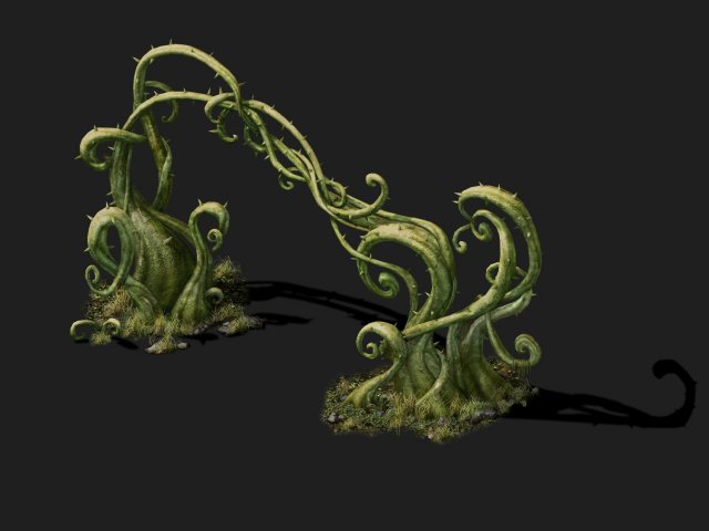 game models - poison valley scene - poisonous plan 3D मॉडल .c4d .max .obj .3ds .fbx .stl .blend 