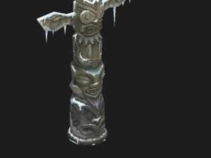 taş kabilesi 01'i almak i&ccedil;in oyunlar arena buz tabakası modeli 3D Model