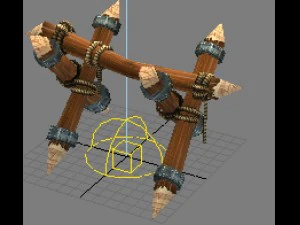 игровые модели арены - от лошади 01 3D Модель