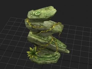 games models arena rock jungle 01 01 3D Model