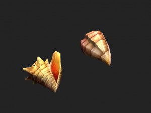 games models arena seabed area conch 01 01 Modello 3D