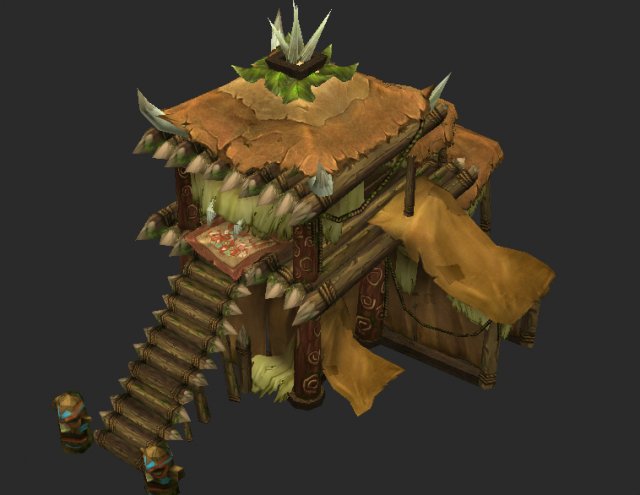 model arena game jungle area - totem serpentine 01 3D मॉडल .c4d .max .obj .3ds .fbx .stl .blend 