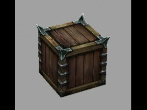 cen&aacute;rios de teste de modelo de jogo de arena - caixa de f&aacute;brica -010 Modelo 3D