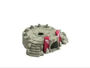 fogging mountains - altar 3D Model