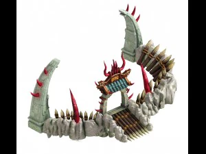 fogging mountains - altar entrance 3D Model