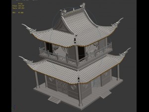 palace-2 loft 3D मॉडल