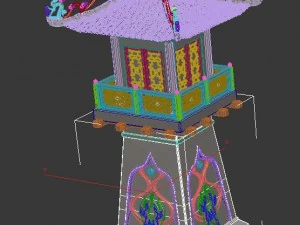 palace - tower 12 3D Model