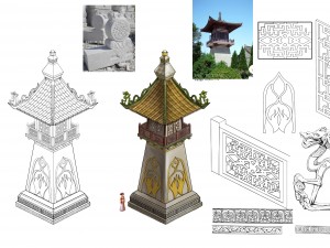 palace - tower 12 3D मॉडल