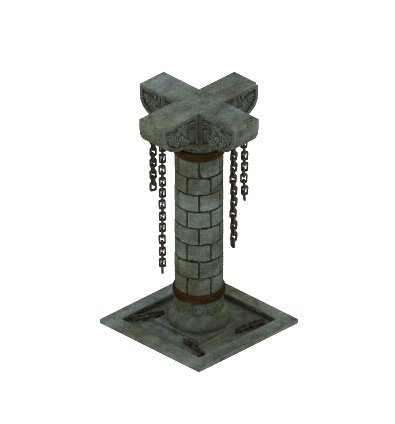 tomb - the palace pillars 3D 模型 .c4d .max .obj .3ds .fbx .stl .blend 