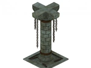 tomb - the palace pillars 3D Model