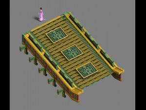 luxury palace - stairs 3D-Modell