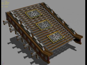 luxury palace - stairs 3D Model