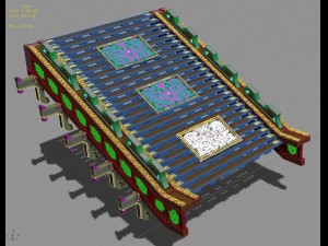 luxury palace - stairs 3D Model