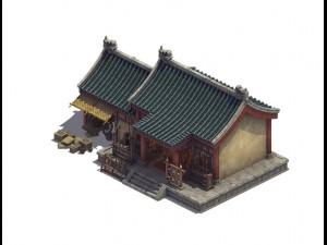 river - shop Model 3D