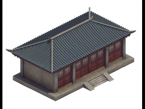 heyang city palace - side hall Modelo 3D