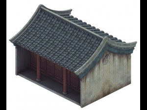 heyang city - house 02 Modèle 3D