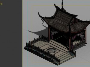 fox xiange - gazebo 3D Model