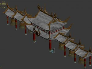 imperial city - the clock tower 3D Model