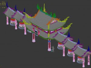 imperial city - the clock tower 3D Model