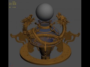 imperial - decoration dragon ball 3D-Modell