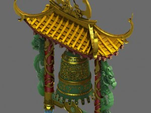 imperial - decoration bell tower 3D Model
