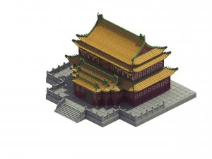 pal&aacute;cio - bas&iacute;lica 06 Modelo 3D