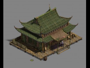 shushan - los north small houses 3D Model