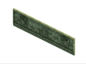 stone painting - dragon 3D Model