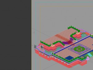 palace - the surface - guardrail 3D Model