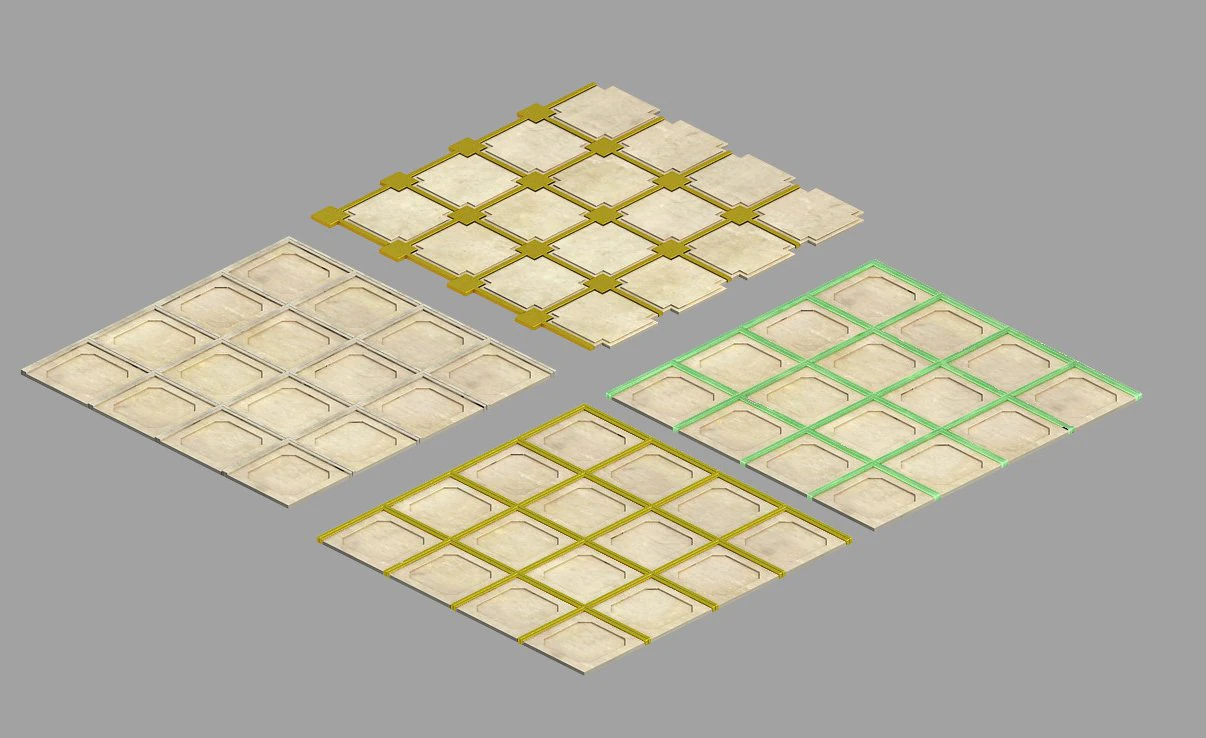 palace - parquet 3D Model .c4d .max .obj .3ds .fbx .stl .blend