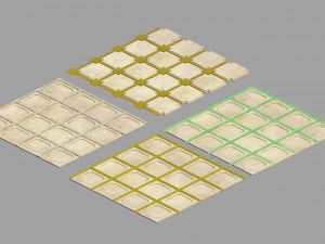 palace - parquet Modèle 3D