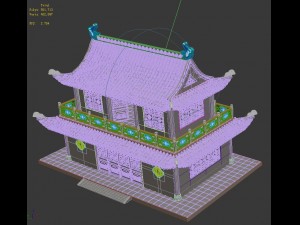 palace - the second floor of the palace 03 3D 모델