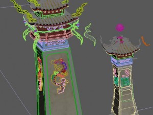 palace - high-rise view of the building 3D मॉडल