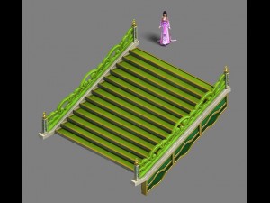 palace - stairs 3D Model