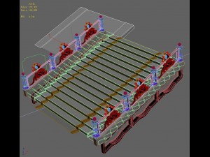 palace - stairs 02 3D Model