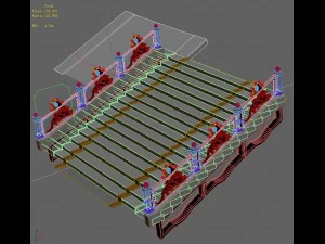 palace - stairs 02 3D Model