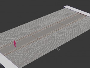 palace - stone pattern ground 03 Modelo 3D