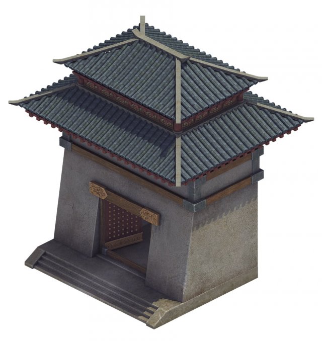 palace - small door Modèle 3D .c4d .max .obj .3ds .fbx .stl .blend 