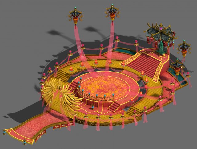 wedding - now set 3D Model .c4d .max .obj .3ds .fbx .stl .blend 