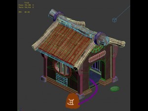family - dog house 3D-Modell