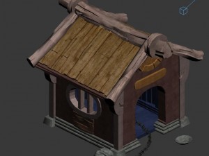 family - dog house 3D-Modell