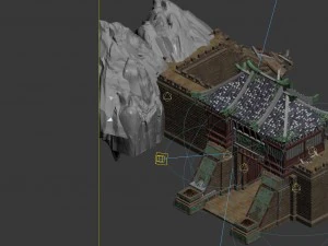 family defense battlefield - city gate 3D Model