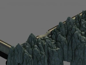 family defense battlefield - walls 3D Model