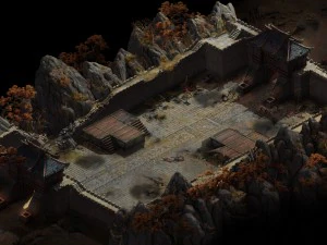 family defense battlefield - walls 3D Model
